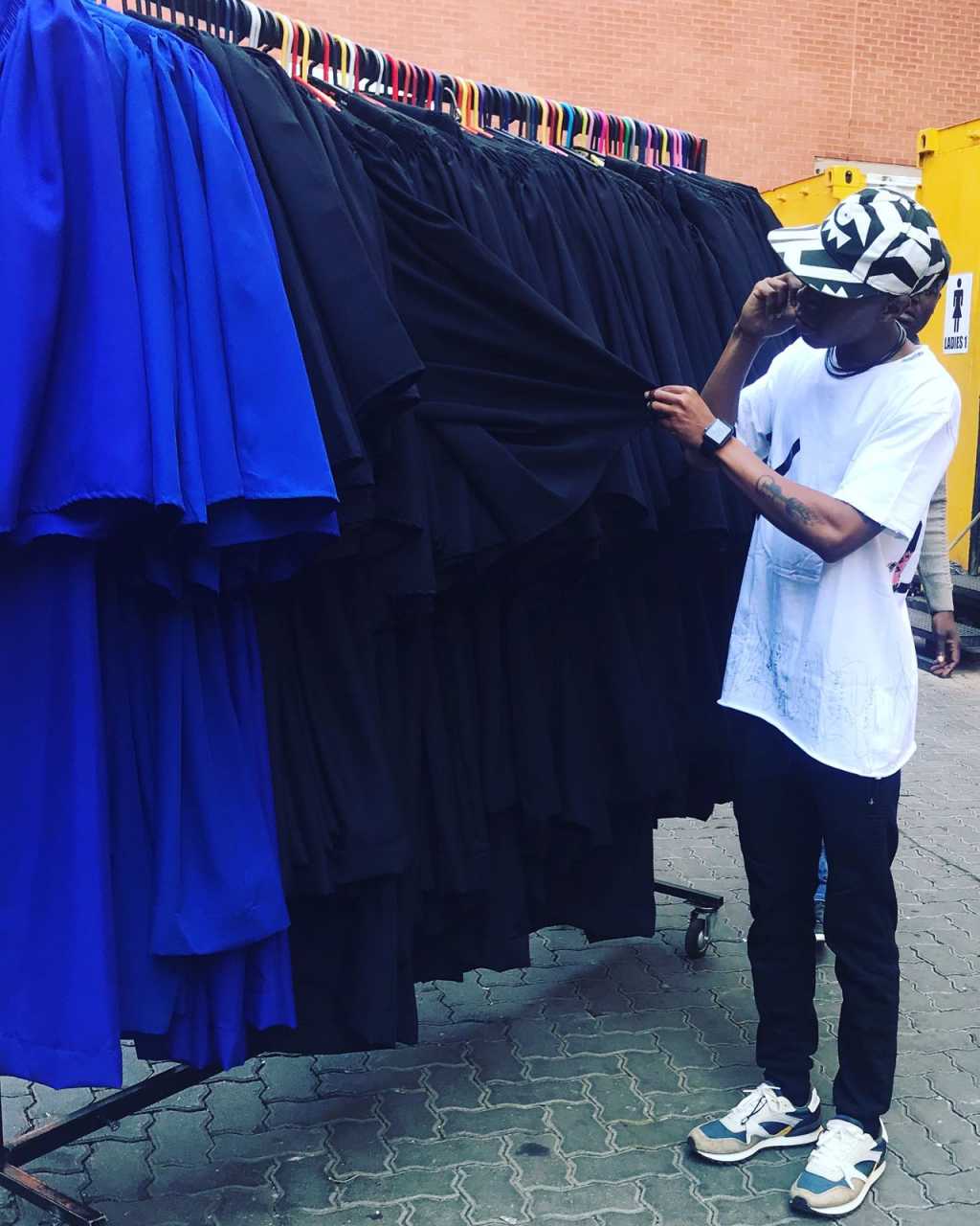  Miggs Foreal suffered a blow through the hands of thieves on Wednesday night, as thieves broke into his home in Pretoria and stole the graduation gowns which were met for his students. 