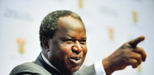 Tito Mboweni's funeral