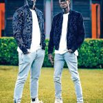 Black Coffee and his son Esona.