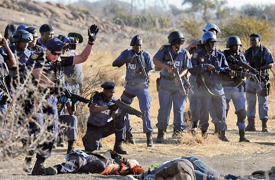 Marikana massacre. PICTURE: GALLO IMAGES