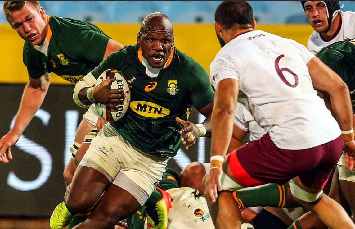 6 tries to none tells one side of the story, and although it wasn't perfect, the Boks are on the board with a good win. Image: Springbok Twitter.