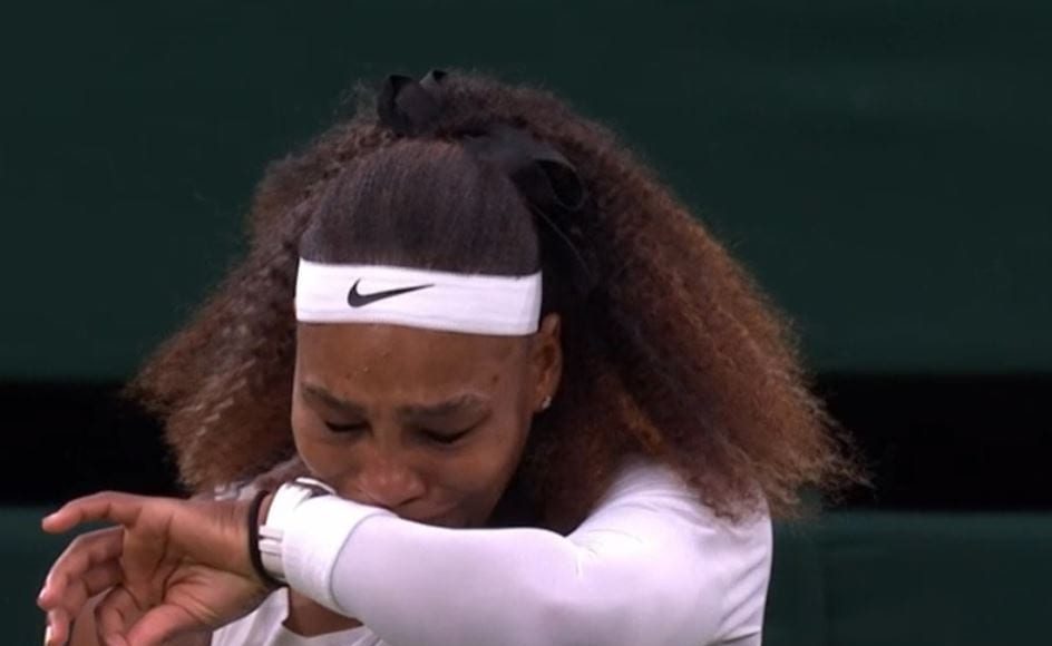 Hurtful Serena Williams quits Wimbledon in tears