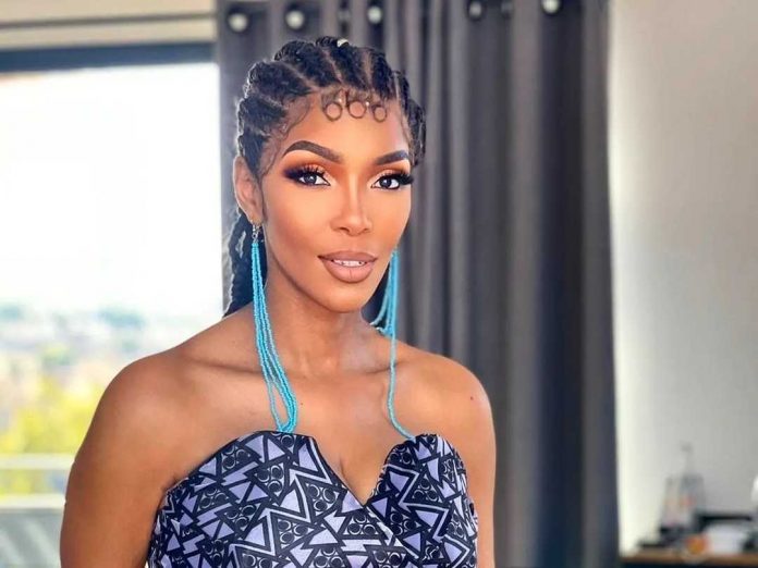 Nhlanhla Nciza was glowing at the Royal Soapie Awards Sunday World