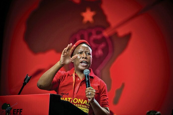 Malema election manifesto launch