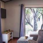 A view of one of the rooms available at the lodge.