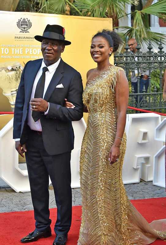 Can we also see more of Minister Bheki Cele and his lovely wife ...