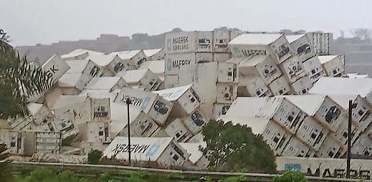 Emergency teams on high