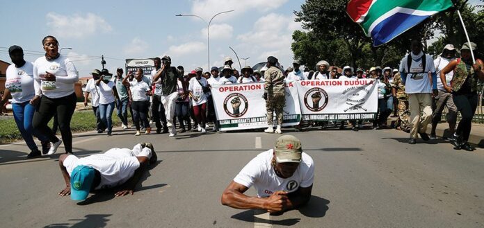 Operation Dudula and anti-immigration laws