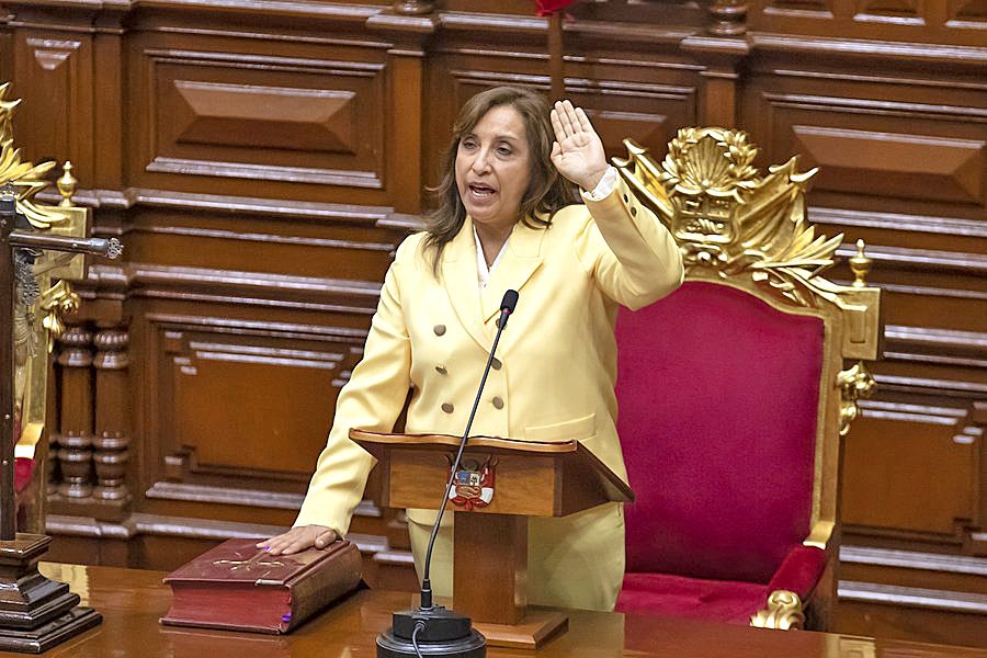 Dina Boluarte Becomes Perus First Female President 