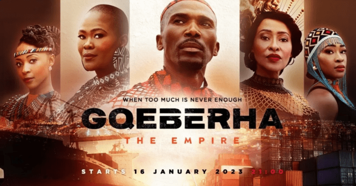 In January, the Mzansi Magic soap “Gqeberha: The Empire” will air