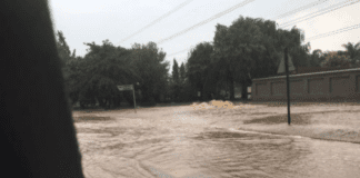 Margate flash floods