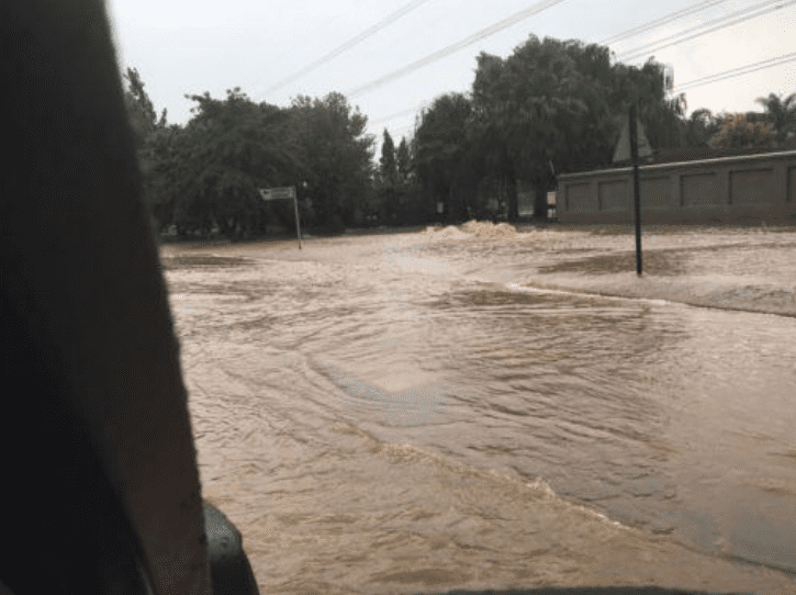 Margate flash floods