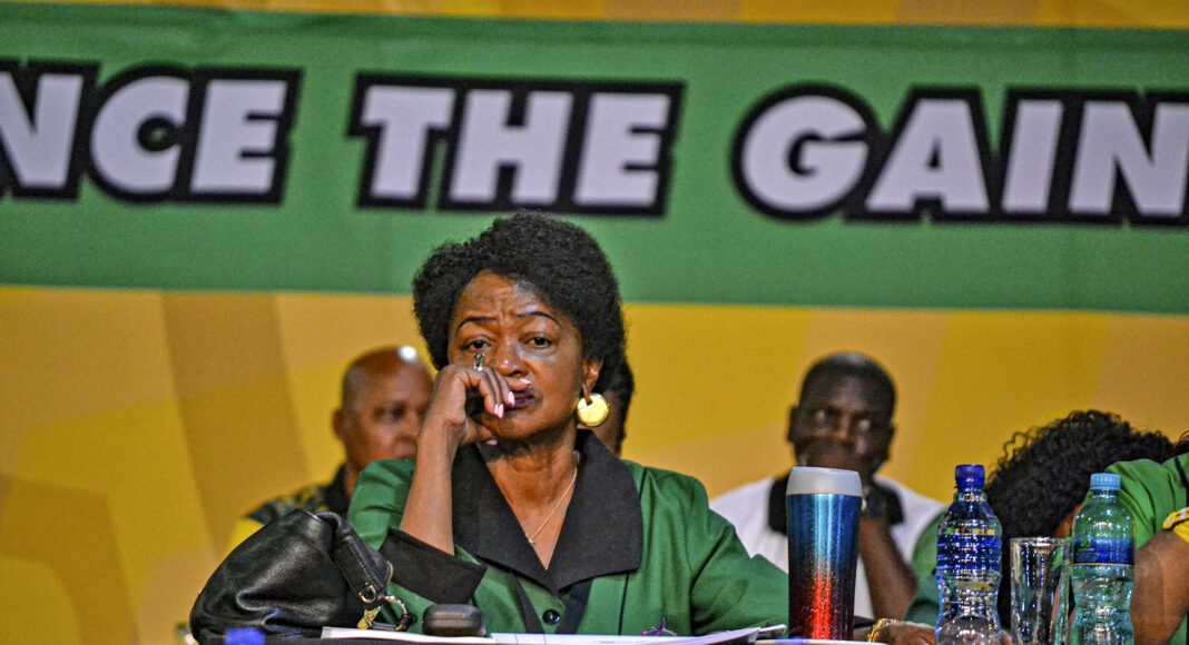 Baleka Mbete campaigns for ANC