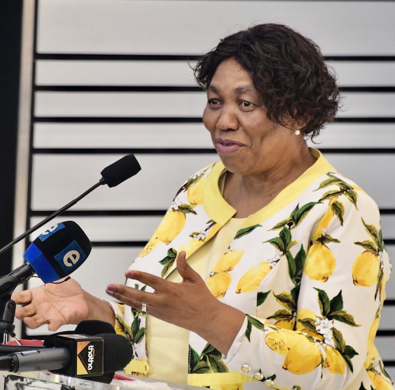 Minister Angie Motshekga