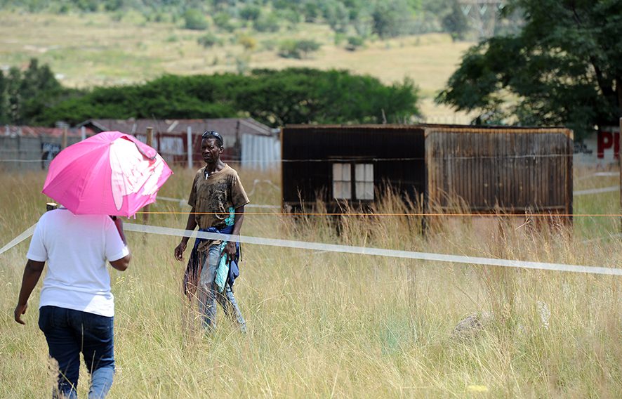 land invasions in Polokwane