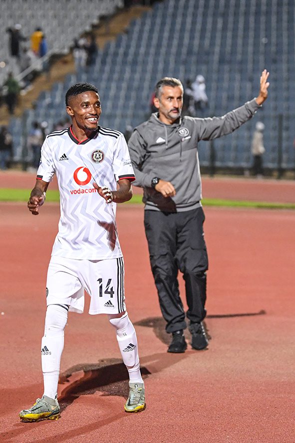 Orlando Pirates' Monnapule Saleng dominates 2023 PSL Awards