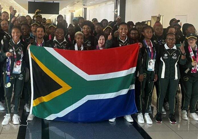 Special Olympics SA Team Returns To A Hero's Welcome