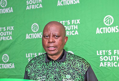 ActionSA president Herman Mashaba 