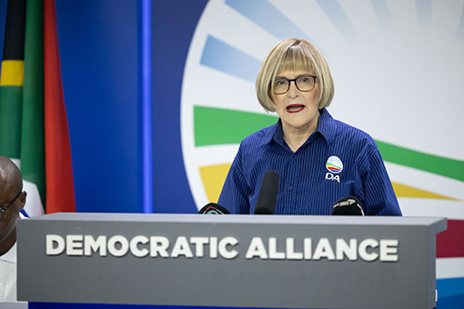 Helen Zille coalition talk