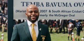 Bavuma honored to have school cricket pitch named after him