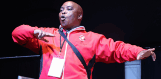 NUM President Phillip Vilakazi.