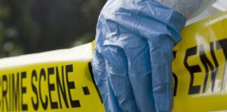 FILE PICTURE: Crime scene