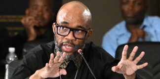 Vusimuzi Matlala in the dock