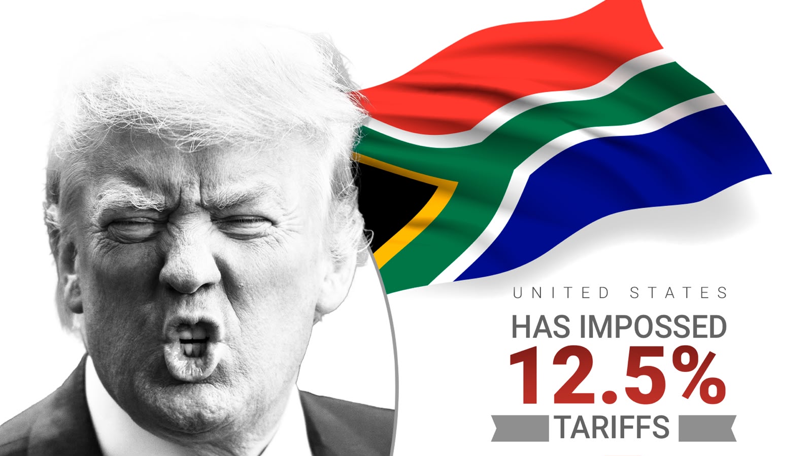 US slaps South Africa with fresh 12.5% tariffs as trade tensions deepen