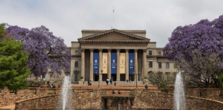 A panoramic view of the main hall of the University of the Witwatersrand (WITS) in Johannesburg, South Africa, October 16, 2024. /CFP