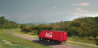 Coca-Cola truck