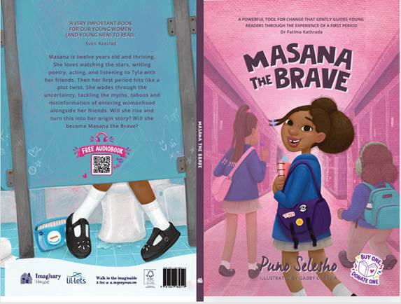 Masana the Brave: A Story About Growing Up, an illustrated Lil-Lets book about puberty, menstruation and growing up