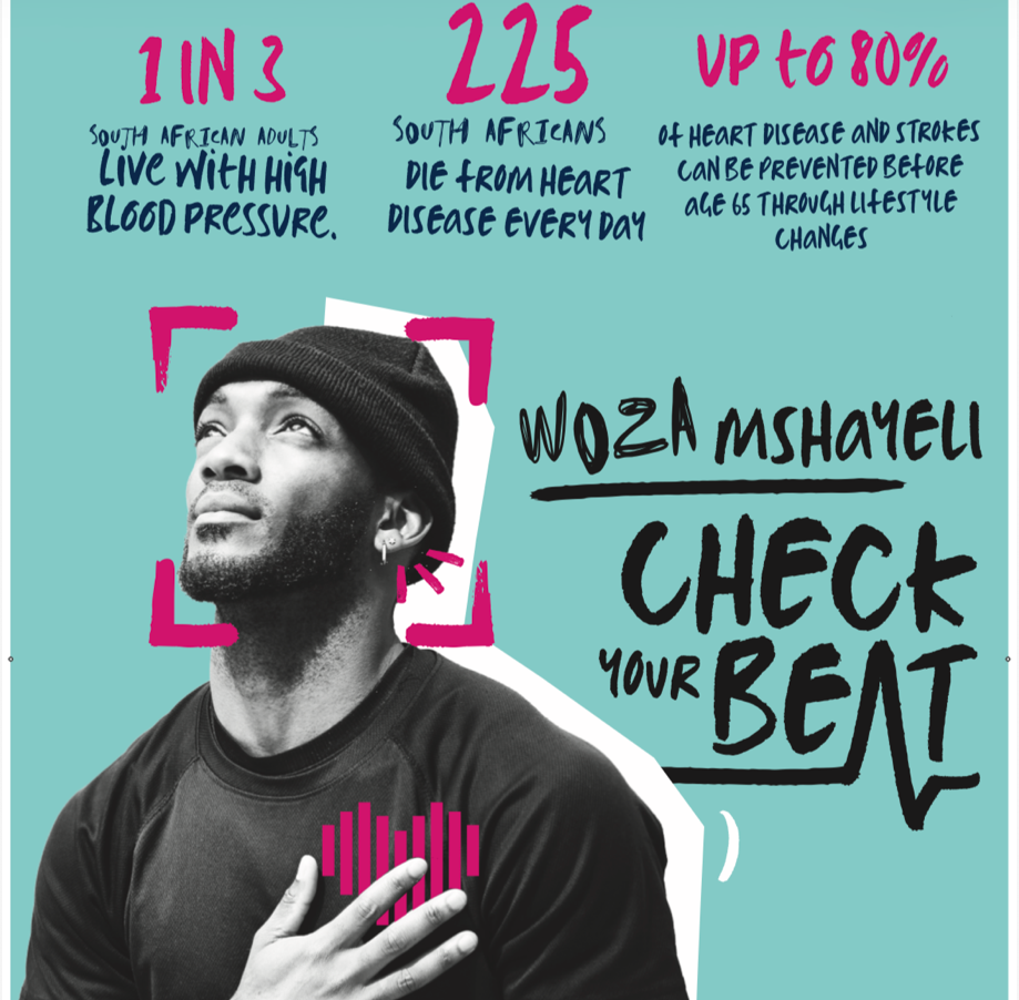 SA Heart’s Check My Beat campaign will offer taxi drivers cardiovascular screenings and personalised AI-generated music at Bara Taxi Rank
